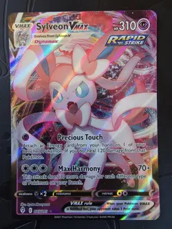 The Pokemon Company Pokemon TCG Sylveon VMAX 075/203 Evolving Skies UR Holo EN - Image 1