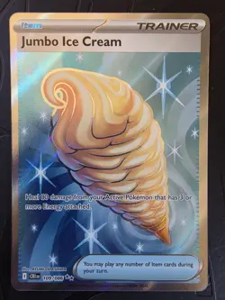 Jumbo Ice Cream 109/086 Ultra Rare Chaos Rising Pokemon TCG NM - Image 1