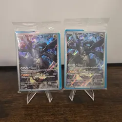 Pokemon TCG N's Zekrom Holo Promo Ascended Heros ETB - Image 1