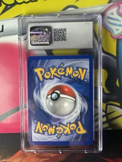 Pokemon TCG Meowth Team Rocket 62/82 Regular Common Unlimited CGC 7 - Image 2