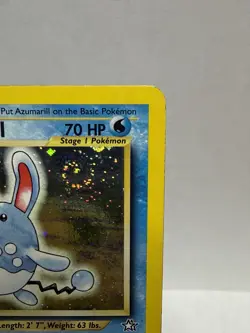 Azumarill 2/111 Holo Rare - Neo Genesis - WOTC Pokemon Card - 🌀SWIRL🌀 LP - Image 3