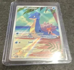 Pokemon TCG Misty's Lapras SV10 Destined Rivals Illustration Rare Holo 194/182 - Image 1