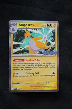 Pokemon "Ampharos" 075 *Illustration Rare* Set:Chaos Rising - English - Nearmint - Image 1