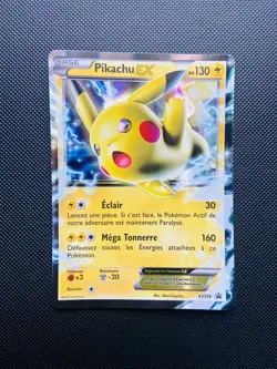 Carte Pokemon Pikachu Ex XY174 HOLO Promo Bloc XY - Image 1