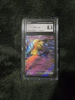 2023 Pokemon Mimikyu ex SVP 004 Black Star Promo Holo CGC 8.5 NM/MINT+ - Image 1