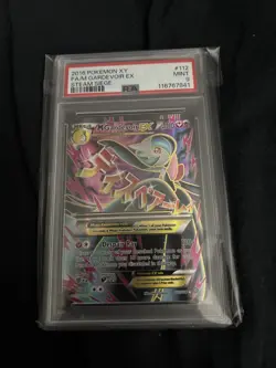2016 POKEMON XY STEAM SIEGE #112 FULL ART M GARDEVOIR EX PSA 9 - Image 2