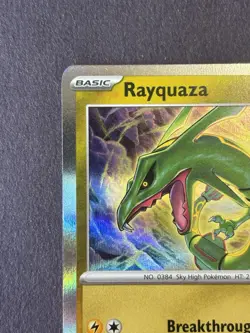 Pokemon Rayquaza Ascended Heroes #153/217 Rare Holo Near Mint - Image 3
