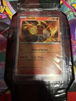 Sealed Ho-Oh EB Games Promo Card Bundle + Chaos Rising Packs x2 Pokemon TCG - Image 2