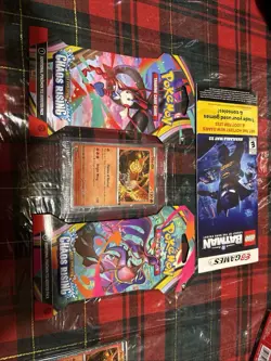 Sealed Ho-Oh EB Games Promo Card Bundle + Chaos Rising Packs x2 Pokemon TCG - Image 5