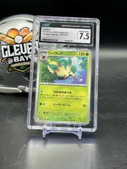 Leafeon 002/187 Terastal Fest Ex 2024 Japanese Pokemon CGC 7.5 (CBMH) - Image 1