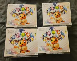 Pokemon TCG Prismatic Evolutions Elite Trainer Box ETB Lot of 4 Sealed - Image 1