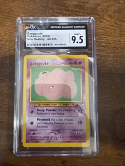 Exeggcute Pokemon (2002) Neo Destiny - Unlimited - 64/105 CGC Gem MINT 9.5 - Image 1