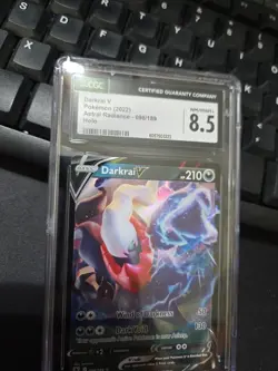 Pokemon Darkrai V Astral Radiance 098/189 Holo Ultra Rare CGC 8.5 NM/MINT+ - Image 4