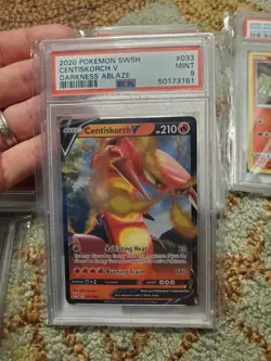 Psa 10 9 Sizzlepede Centiskorch 033 179 009 101 030 027 Pokemon Lot Reverse Holo - Image 3