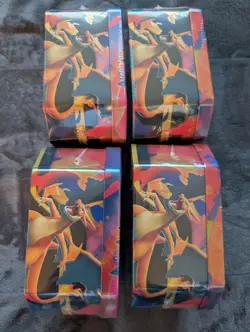 Pokemon TCG Mega Charizard Ex Tin Set of 2 x2 (4 Tins Total, 2 Of Each) Sealed - Image 4