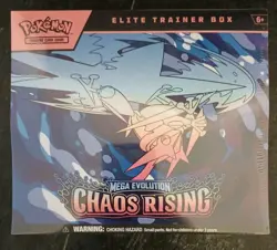 Pokemon TCG Chaos Rising Elite Trainer Box New & Sealed - Image 1
