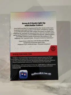 Pokemon Prismatic Evolutions Booster Bundle Box (6 Packs) English 2025 - SEALED - Image 2