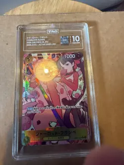Charlotte Flampe TAG 10 EB01-056 2024 Alt Art Holo One Piece CCG JPN - Image 1