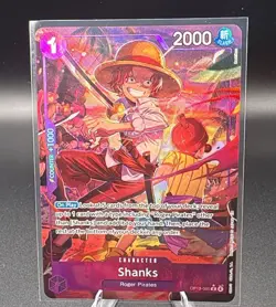 Shanks (065) (Alternate Art) OP13-065 Alt Art Foil NM One Piece - Image 1