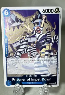 Prisoner of Impel Down OP16-042 R - One Piece TCG English Card Near Mint - Image 1