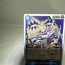 Prisoner of Impel Down OP16-042 R - One Piece TCG English Card Near Mint - Image 2