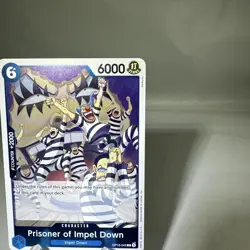 Prisoner of Impel Down OP16-042 R - One Piece TCG English Card Near Mint - Image 3