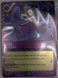 Elsa - The Fifth Spirit 6 Disney Lorcana Promo Cards NM/M SEALED! - Image 2