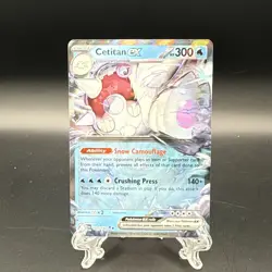 Pokemon TCG Cetitan Ex 065/182 S&V Destined Rivals Holo Double Rare - Image 1