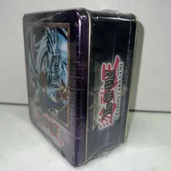 YUGIOH 2002 Blue-Eyes White Dragon BPT Booster Pack Collector's Tin - SEALED - Image 2