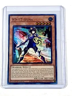 K9-17 Izuna JUSH-EN031 Ultra Rare YuGiOh! - Image 1