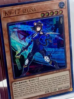 K9-17 Izuna JUSH-EN031 Ultra Rare YuGiOh! - Image 3