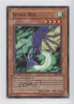 Spirit Ryu 1st Ed. YuGiOh Legacy of Darkness #LOD-036 2003 READ - Image 1