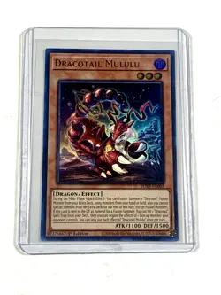 Dracotail Mululu JUSH-EN005 YuGiOh! 1st Edition Ultra Rare - Image 1