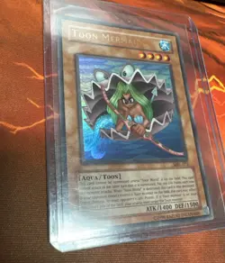 Toon Mermaid MRL-72 Yugioh Magic Ruler Ultra Rare Holo Nm - Image 1