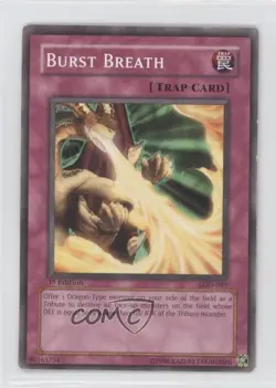 Burst Breath 1st Ed. YuGiOh Legacy of Darkness #LOD-049 2003 READ - Image 1