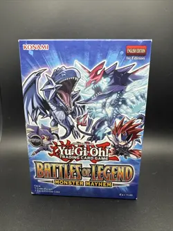 Yugioh Battles of Legend: Monster Mayhem Mini Box 1st Edition *Factory Sealed* - Image 1