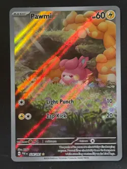 Pawmi 226/091 SV: Paldean Fates Holo - NM - Pokemon - Image 1