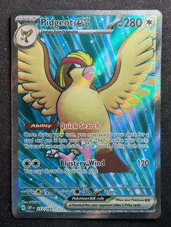 Pidgeot ex - 217/197 - Obsidian Flames (Pokemon) - Image 1