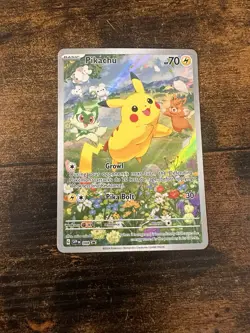 Pokemon Pikachu TCG #088 Scarlet & Violet Black Star Promo - Image 1