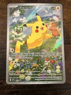 Pokemon Pikachu TCG #088 Scarlet & Violet Black Star Promo - Image 2