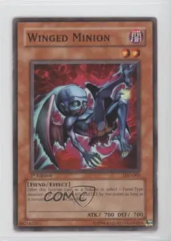 Winged Minion 1st Ed. YuGiOh Legacy of Darkness #LOD-005 2003 READ - Image 1