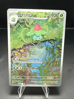 Pokemon TCG Ivysaur 167/165 Scarlet & Violet A - Image 2