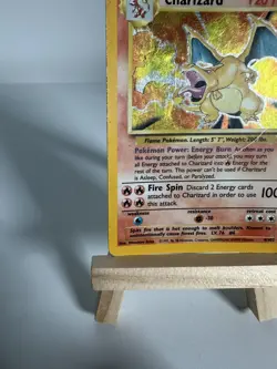 Pokemon Charizard 4/102 Base Set Unlimited Holo Rare 1999 WOTC - Image 2