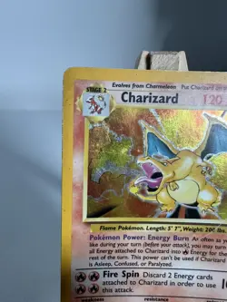 Pokemon Charizard 4/102 Base Set Unlimited Holo Rare 1999 WOTC - Image 4
