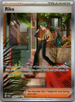 RIKA 258/182 SPECIAL ILLUSTRATION RARE PARADOX RIFT POKEMON NM - Image 1
