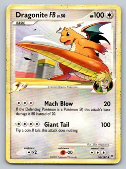 Dragonite FB 56/147 Uncommon Supreme Victors Pokemon Damaged - Image 1