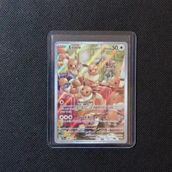 Eevee 188/167 Illustration Rare - English Pokemon TCG Sv06 Twilight Masquerade - Image 1