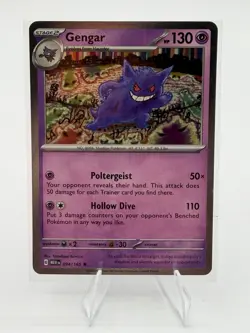 Pokemon Gengar 151 Cosmos Holo 094/165 Sam’s Club Exclusive - Image 1