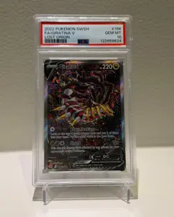 Pokemon Giratina V Lost Origin Full Alt Art #186 PSA 10 Gem Mint - Image 1