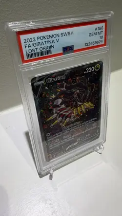 Pokemon Giratina V Lost Origin Full Alt Art #186 PSA 10 Gem Mint - Image 2